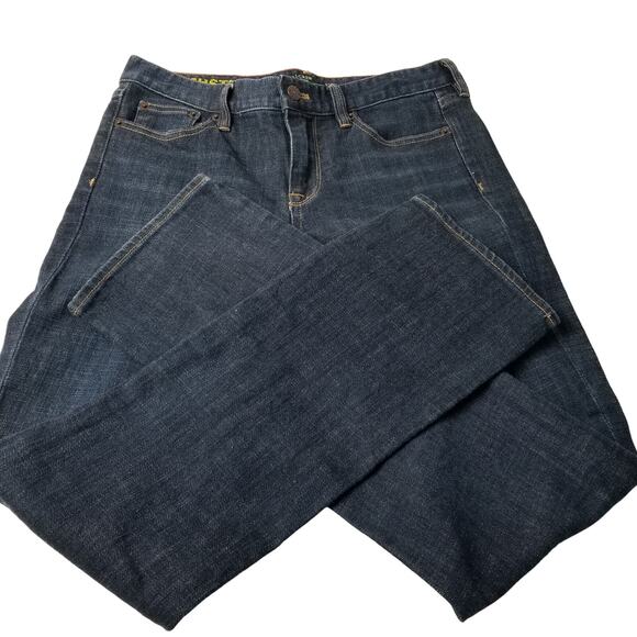 J Crew Blue Jeans Matchstick Dark Wash Very Nice Size 28 S - Picture 1 of 5